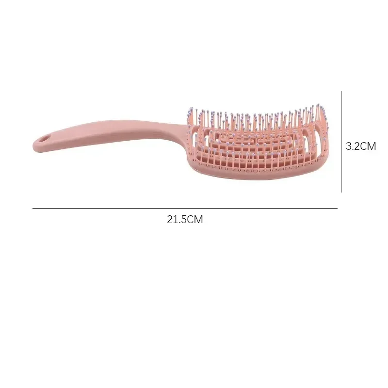 1pcs Massage Combs Salon Wet Hair Brush Women's Hairdressing Styling Hairdressing Tools Anti static Exfoliating Combs view 5