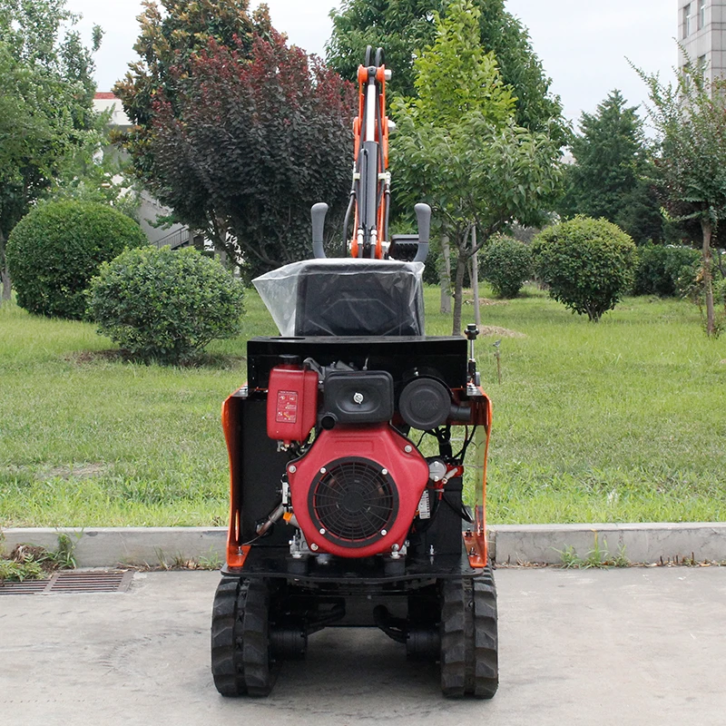 تسليم سريع حفارة صغيرة 0.8 طن حفارة هيدروليكية جديدة مع أكياس حفارة زاحفة مع المرفقات