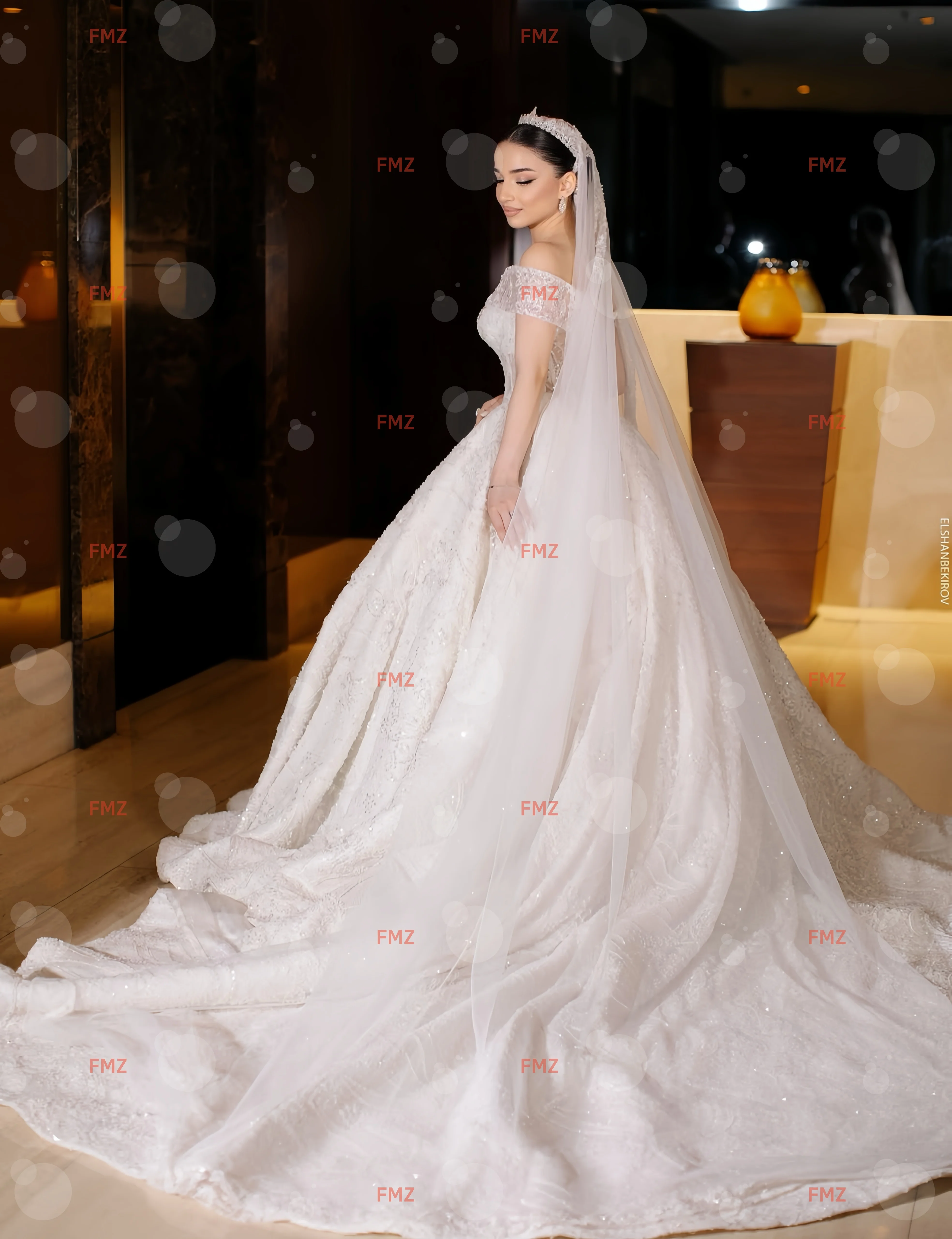 Maßgeschneidertes, ärmelloses Ballkleid mit süßem Kragen und Perlen, luxuriöses Hochzeitskleid, Vestidos de Novia, Amanda Novias, Amanda Novias, offiziell