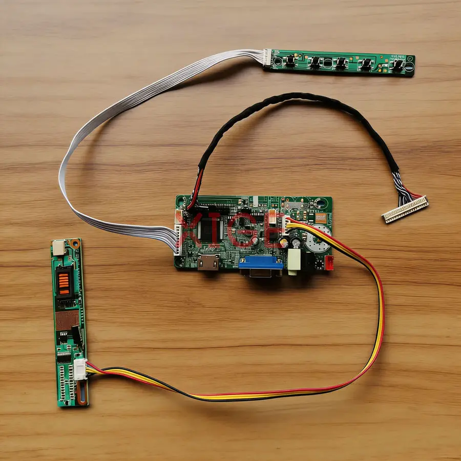 

Плата привода контроллера подходит для CLAA154WA03 CLAA154WA04 CLAA154WA05 CLAA154WA01 1280*800 1280x800 LVDS 30-контактный 1-CCFL HDMI + VGA DIY Kit