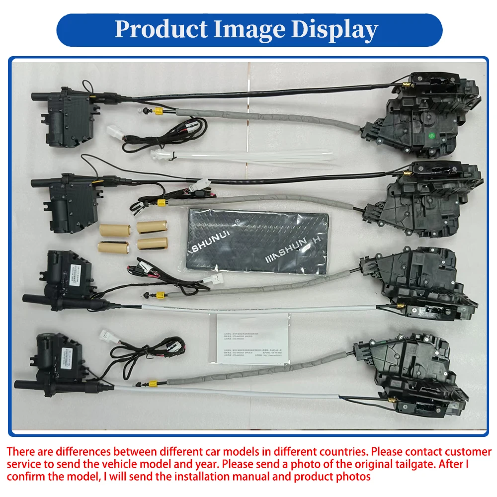 OEM Power Soft Close Door for Mercedes Benz GLE W166 C292 GLS X166 2015-2019 Electric Suction Automatic Door Closing System 6