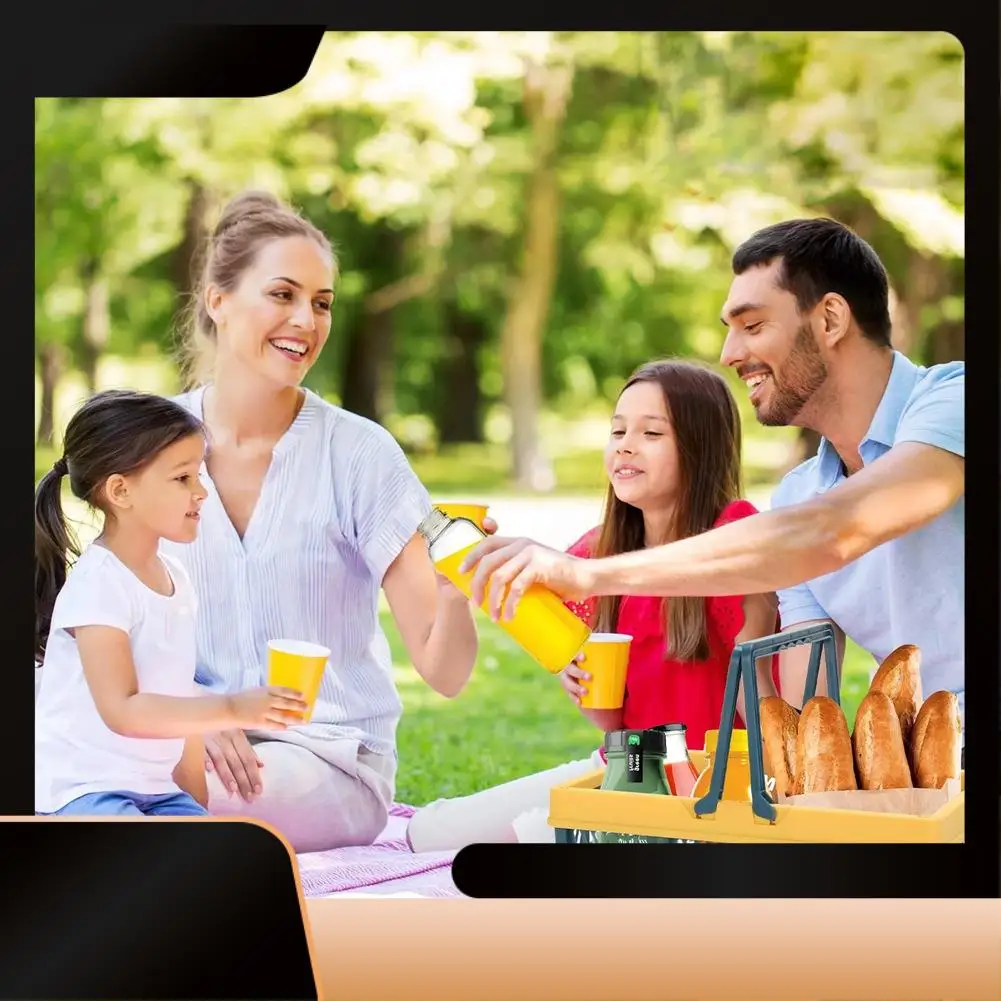 

Складная пластиковая корзина для хранения Складная корзина для хранения Складная корзина с ручкой-N38R