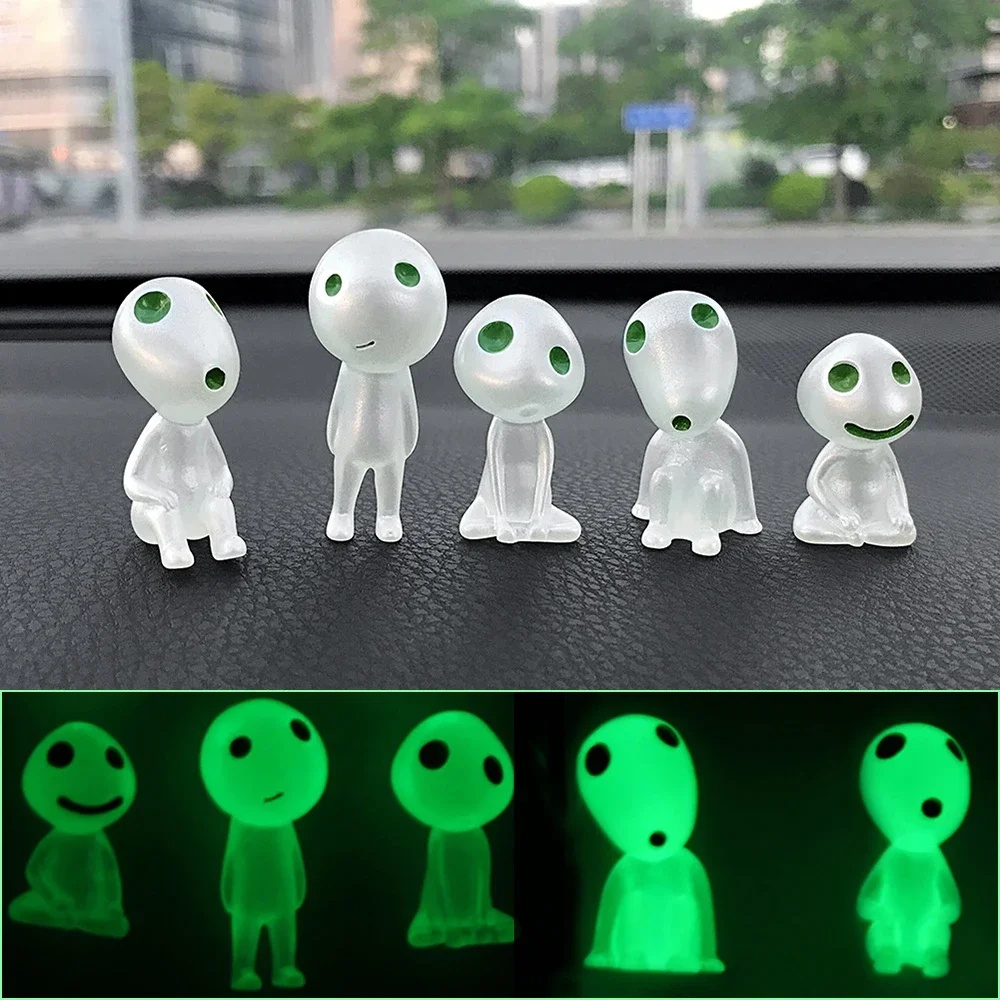 5pcs/lot Car Ornaments Resin Tree Elves Doll Automotive Interior Dashboard Decoration Forest Spirit car accessories interior