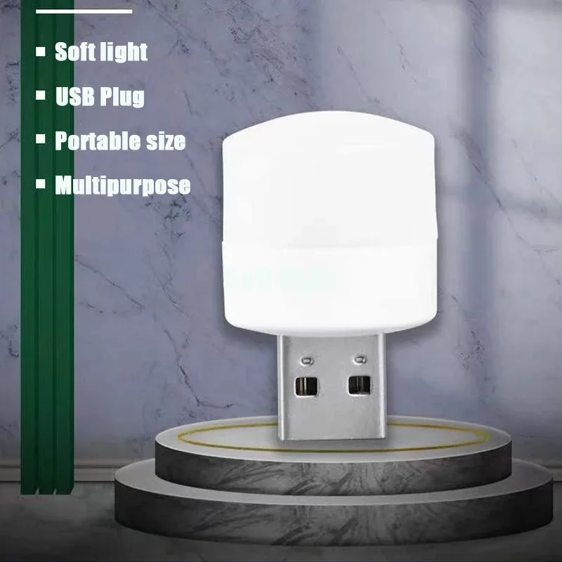 Mini Portable USB  LED Reading Lamp Mini Book Light Foldable Camping Night Lights Table Lamps For Power Bank Notebook Laptop
