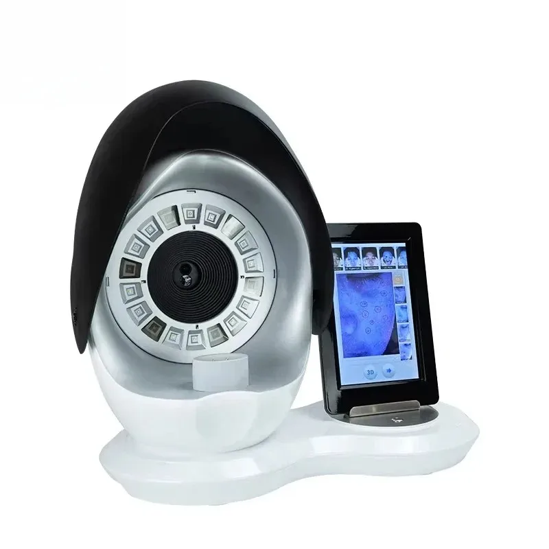 Rilevatore di alta qualità Analisi facciale profonda 3D Analizzatore digitale della pelle Analizzatore portatile per test della pelle