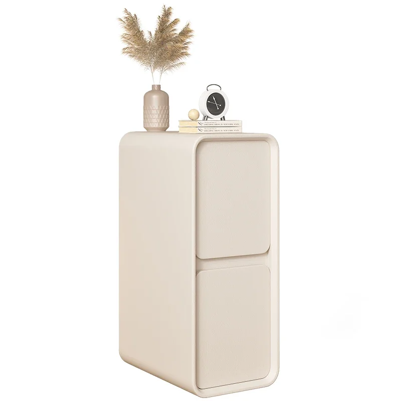 

20 см прикроватная тумбочка в современном минималистском стиле во французском стиле, маленькая ультраузкая минималистичная мини-боковая шкаф, домашняя мебель