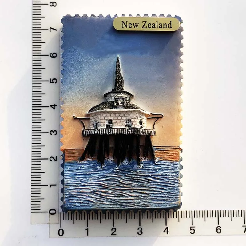 New Zealand lighthouse design Fridge magic gift resin decoration message stickers travel souvenirs