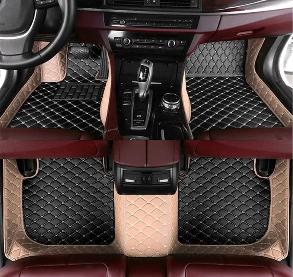 Custom Floor Mats For Mazda CX-5 2015-2023 CX-3 2015-2023 CX-30 2020-2023 Leather Full Coverage