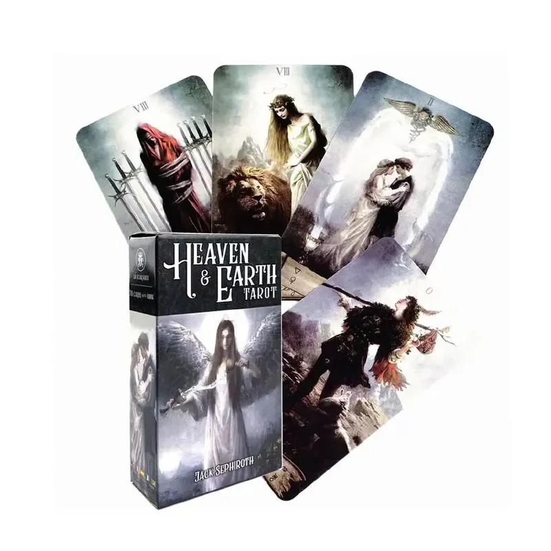 1Pcs Heaven Earth Tarot Card Leisure Entertainment Games Card Family Gatherings Tarot Games Card 78 Card Deck