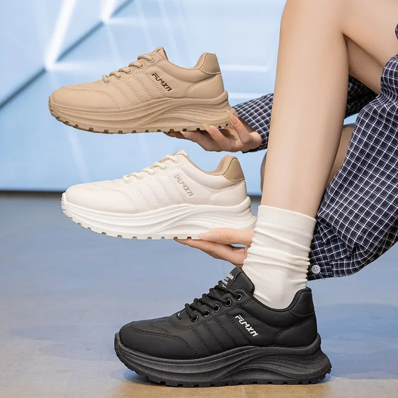 

Fashion Best Selling New Comfortable Women's Shoes Spring and Autumn Elegant Lace Up Sexy Running Sports and Leisure Shoes 6247