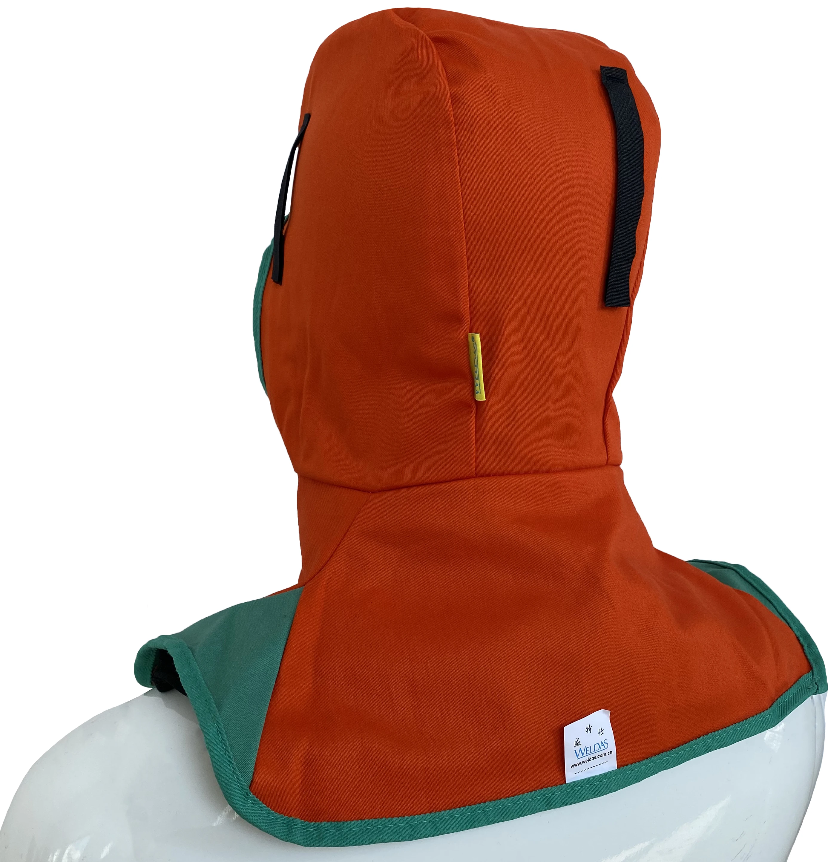 Weld Cap Welder Hood Weldor Helmet EN11611 Fire Flame Retardant Orange Sparks Proof Arc Protection Scarf FR Cotton Welding Hats