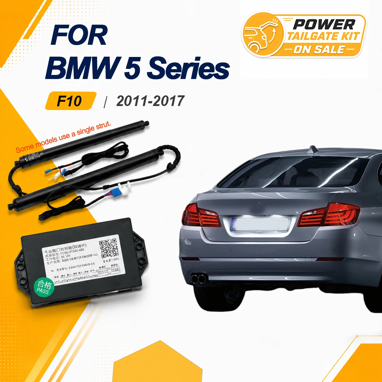 For BMW 5 Series F10 sedan 2011-2017 Car Power Trunk Lift Electric Hatch Tailgate Tail Gate Strut Auto Rear Door Actuator