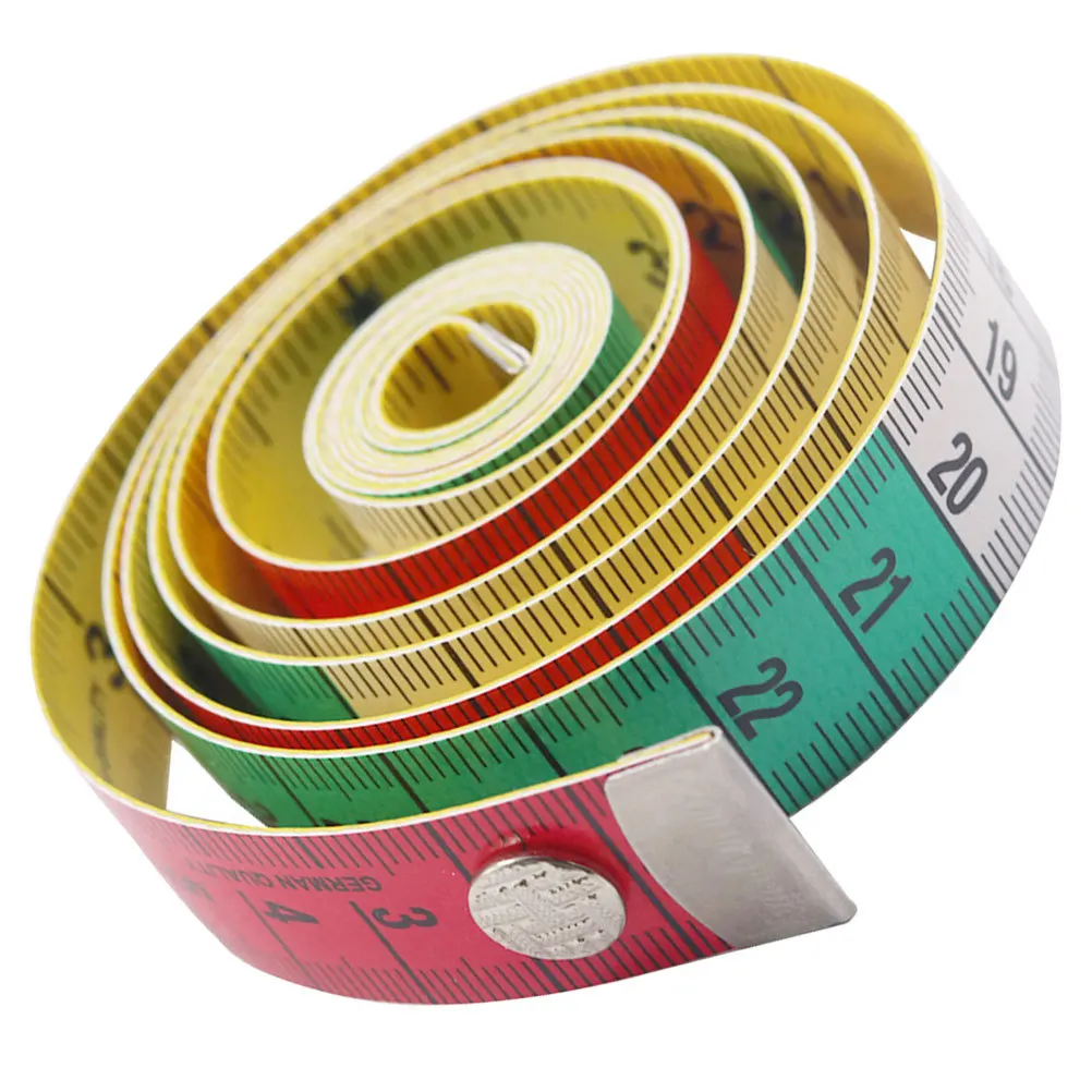 ตลับเมตรผ้าวินเทจ 1 ชิ้น เครื่องมือวัดตัวแบบพกพาสำหรับงานเย็บผ้า วัดรอบเอว น้ำหนักเบา ยืดหยุ่น พร้อมสเกลชัดเจน พกพาสะดวก