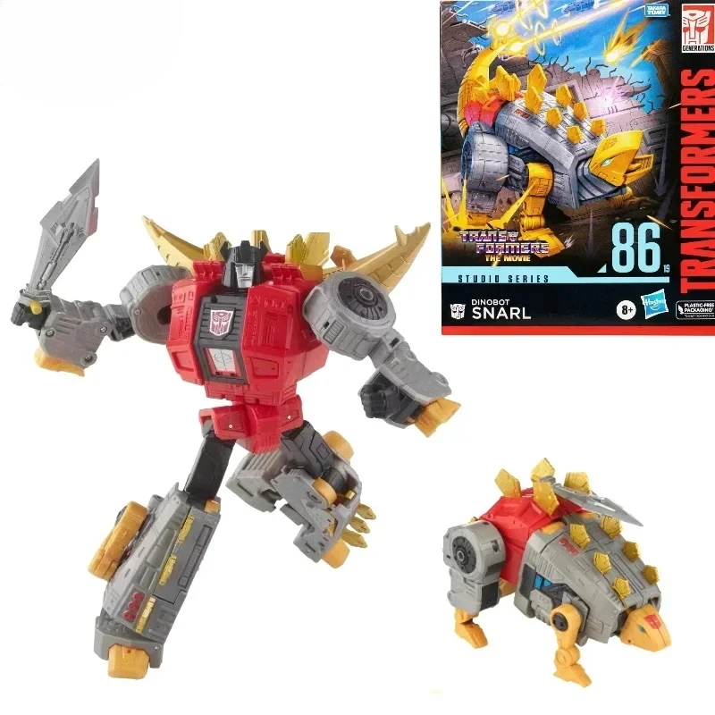 Transformation Toy Studio Series 086-19 SS86 Snarl Leader Dinosaur Robot Snarl Action Figure Toy Collection Gift