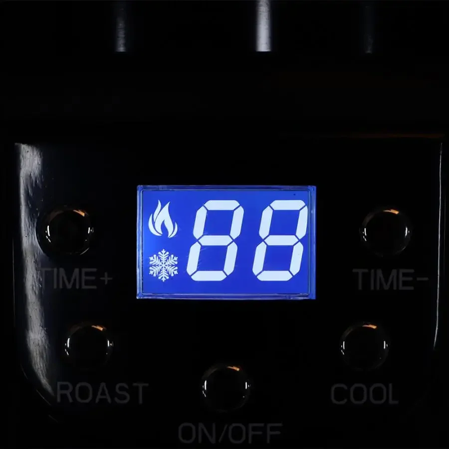 80-100G Thuis Koffiebrander Elektrische Mini Zonder Rook Koffiebonen Bakmachine 110-240V 1400W