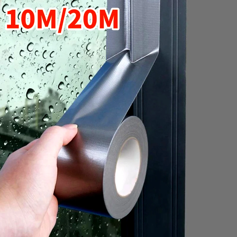 

10/20M Super Adhesive Fabric Adhesive Tape for Carpet Floor Waterproof Adhesive Tape for Pipe Repair Window windproof