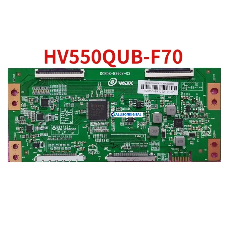 Brand-new Upgraded Logic Board DCBDS-B260B-02 Bar Code Information HV550QUB-F70 HV550QUB-F82 HV550QUB-F84 4K 2K