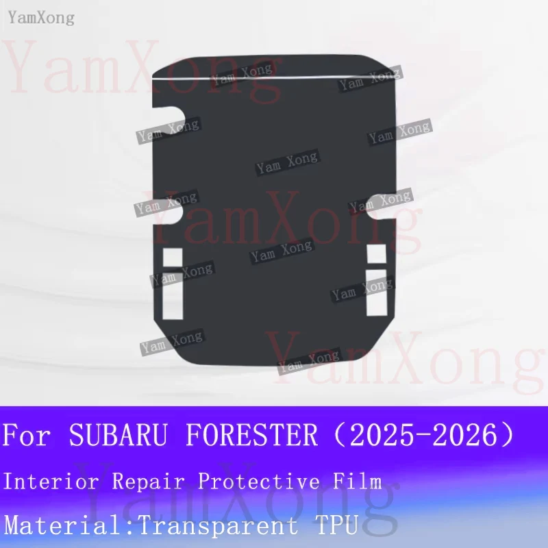 Car GPS Navigation LED Instrument Transparent Anti-Scratch Anti-Fingerprint Screen Protector Film For SUBARU FORESTER 2026 2025