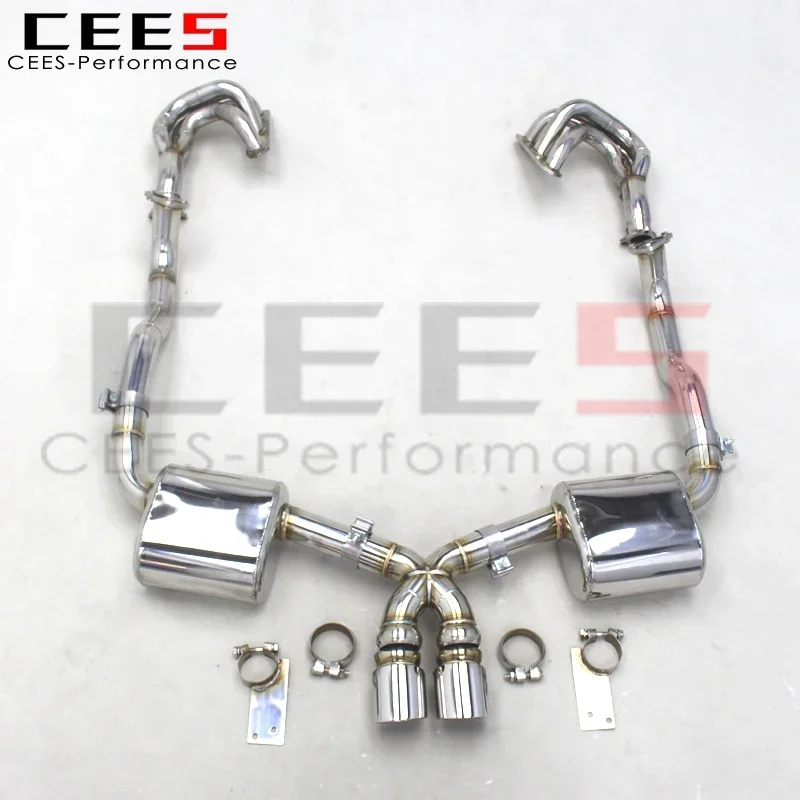 CEES Increase Engine Output and Efficiency SUS304 Exhaust Catback For Porsche 987/987.1 Boxster/Cayman S 3.4L 2004-2008 Exhaust