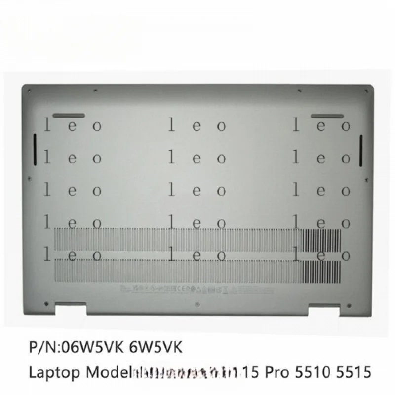 

CC New For Dell Inspiron 15 Pro 5510 5515 Lower Bottom Cover Base Case 06W5VK GRAY