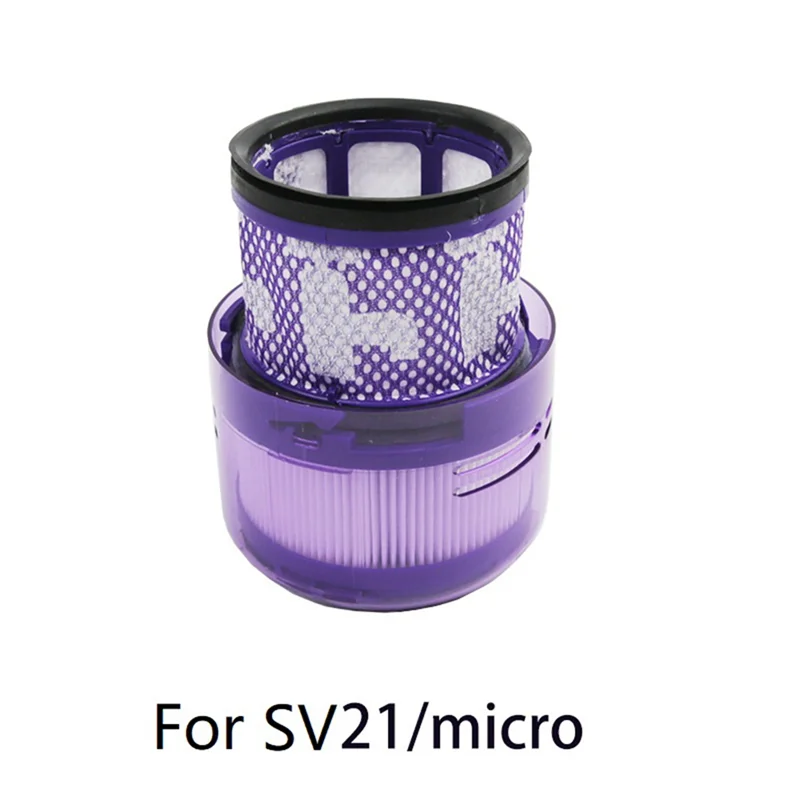 

AC39-Double Roller Brush+Switch Lock+SV21 Filter For Dyson SV21 MICRO Replace Vacuum Head Soft Roller Cleaner Head