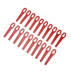 20PCS Strimmer Replacement Blades Red For Einhell Cordless Grass Trimmer GE-CT 18 Lawnmower Blades Garden Power Tool Accessorie