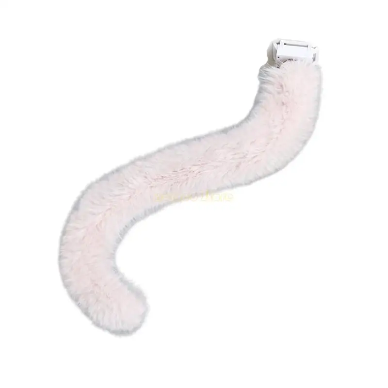 31bf Faux Furs Animal Tail Electric Movable Cats Tail Anime Dress Up Party
