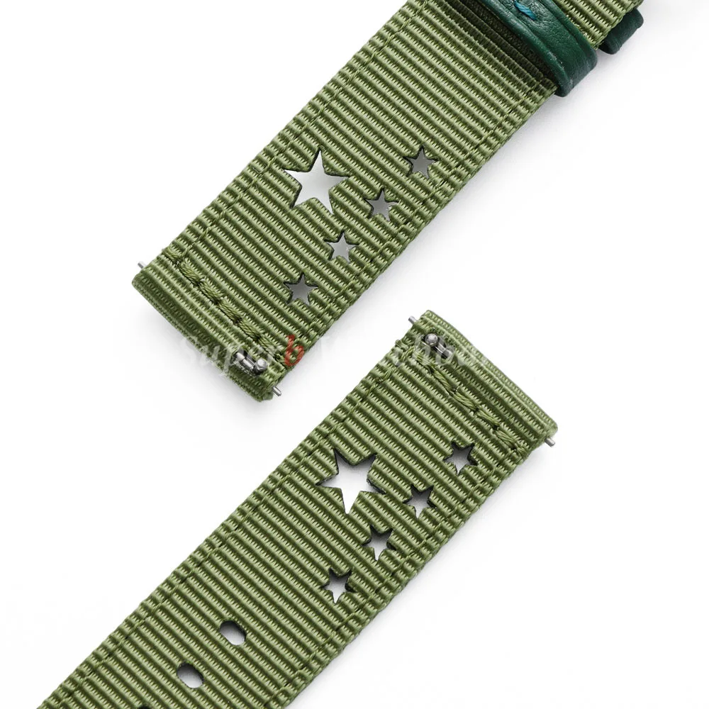 18 مللي متر 20 مللي متر 22 مللي متر النايلون نسج حزام ساعة اليد الرجال النساء لسامسونج لأوميغا ل Seiko الإفراج السريع تنفس ساعة اكسسوارات