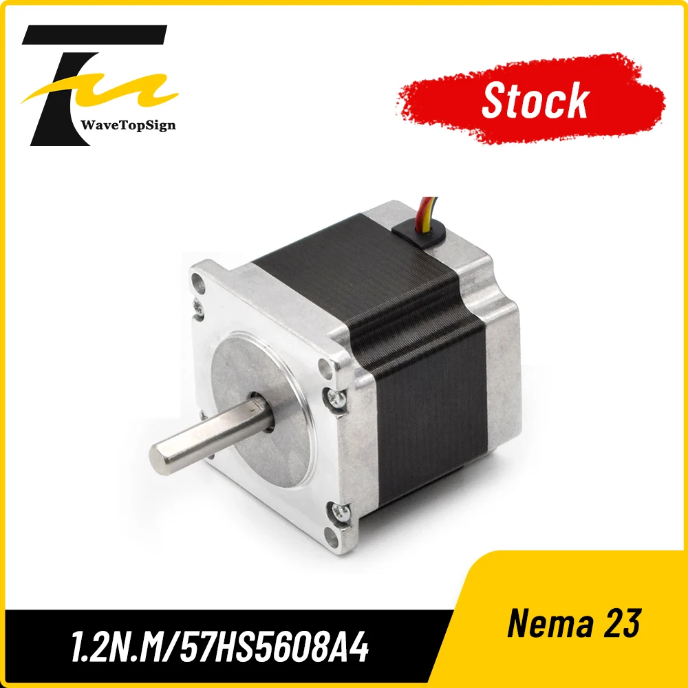 57HS56 Nema23 Stepper Motor 1.2N.m For CO2 Laser Cutting and Engraving Machine
