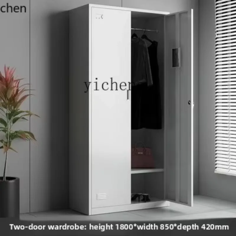 HT Employee Locker with Lock Storage Cabinet Multi-Door Combination Metal Steel Office File Cabinet