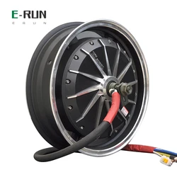 2000W 70KM 80A High Power 14*3.5inch V1 72V Hub Motor For Electric Motorcycle Conversion