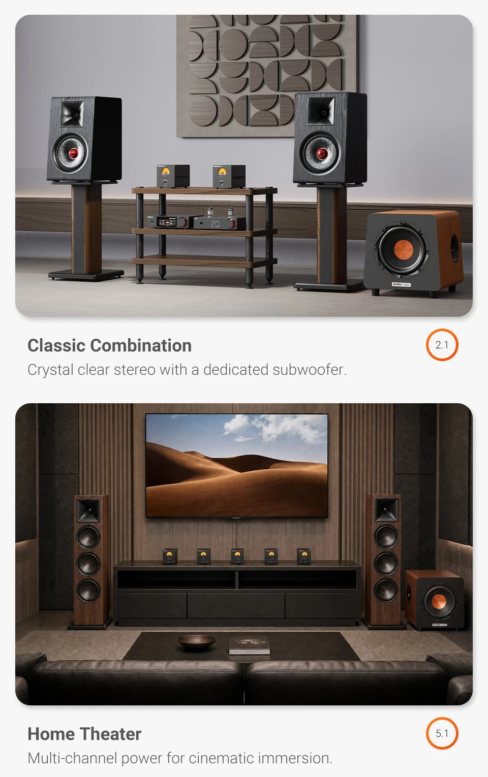 AIYIMA A20 Mono TPA3255 OPA1612 Hi-Fi Vollständig Symmetrischer Mono-Leistungsverstärker 300W 4Ω Klasse D Retro VU-Meter HPF SUB OUT XLR PFFB – Detail 16