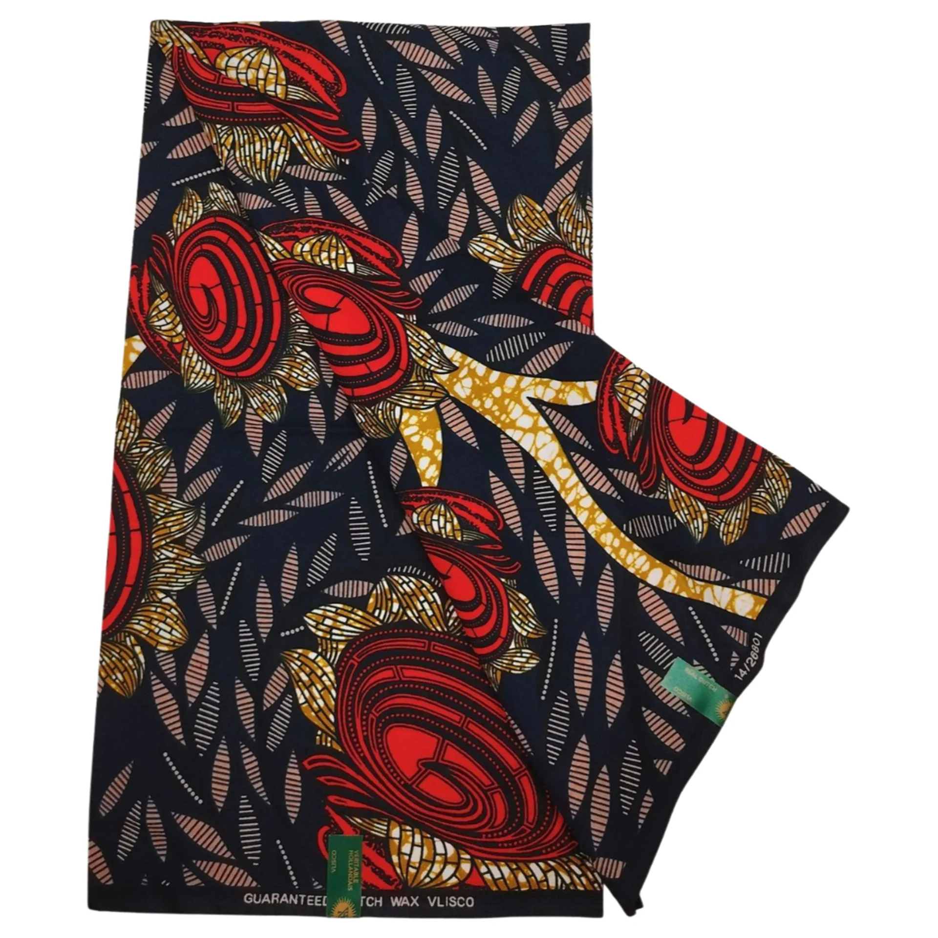 African Style Print Dark Color Wax Batik Fabric-115CM Wide 6 Yards Long Cotton Material for DIY Cushion Sofa Clothes Pants R1262