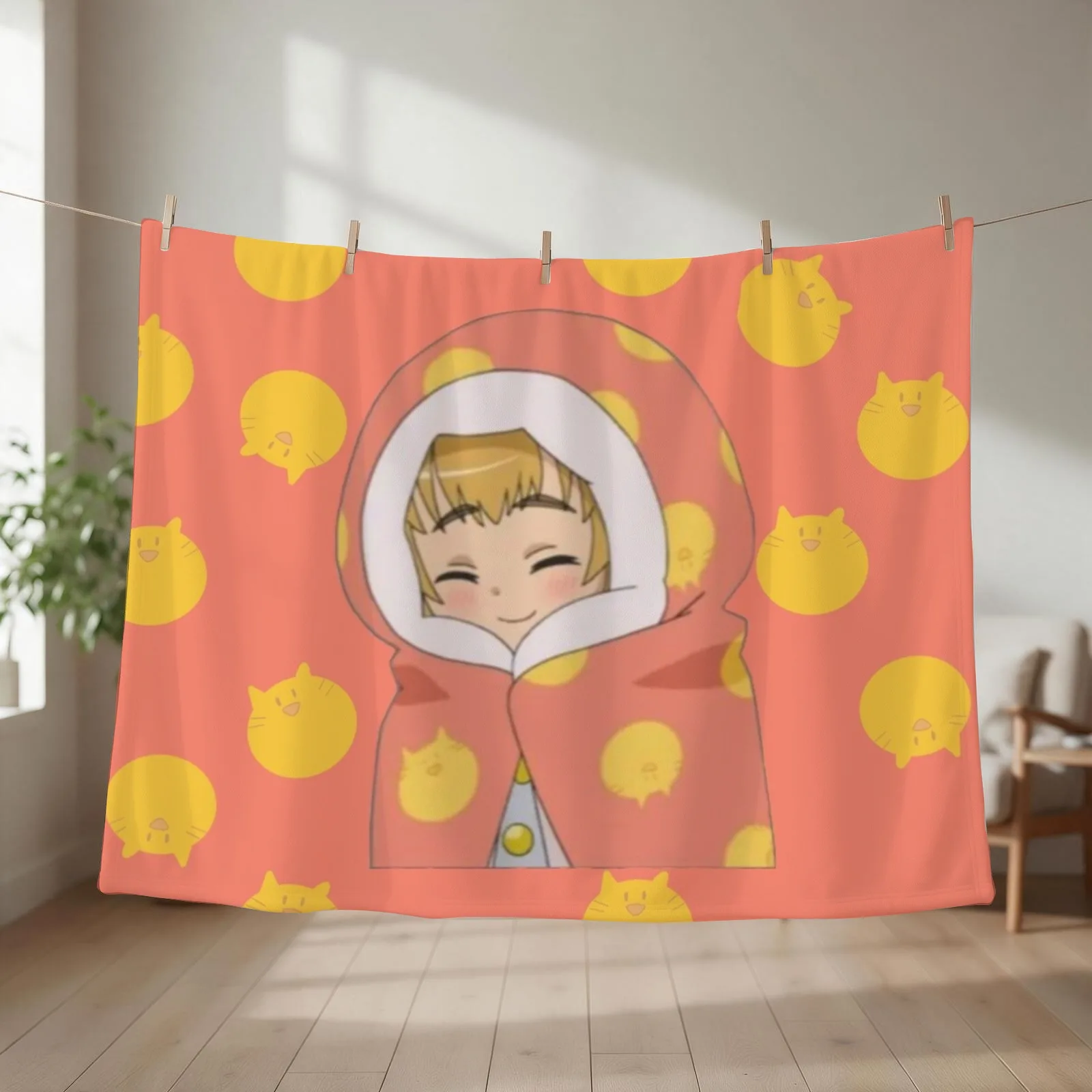 Armin Futon Junior High Throw Blanket couch cozy soft plush fuzzy picnic outdoor blanket