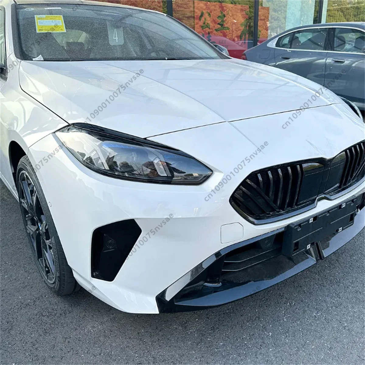 Front Headlight Eyeborw Eyelid Lids For Bmw 1 Series F70 116 118d 120 120d BMW 2 Serise F74 218d 220 2024+ Sticker Cover Kits