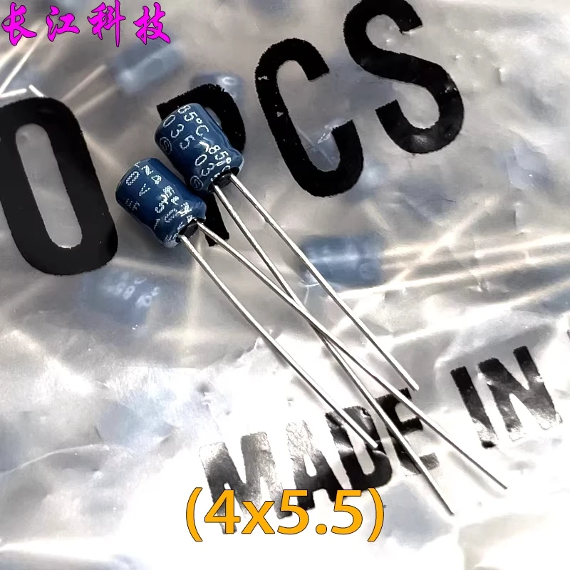 Japan ELNA Ina RE3 1uf 50v 50v1uf Blue Robe Direct Insertion Audio Electrolytic Capacitor