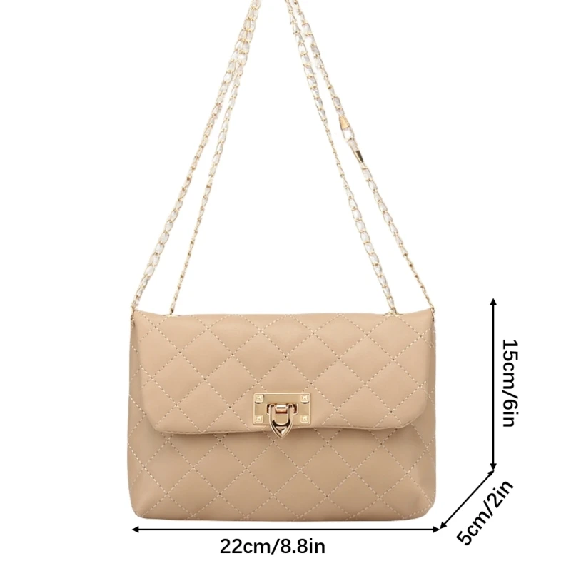 Single Shoulder Fashionable Fresh and Elegant Crossbody Women Ladies Girls Handbag