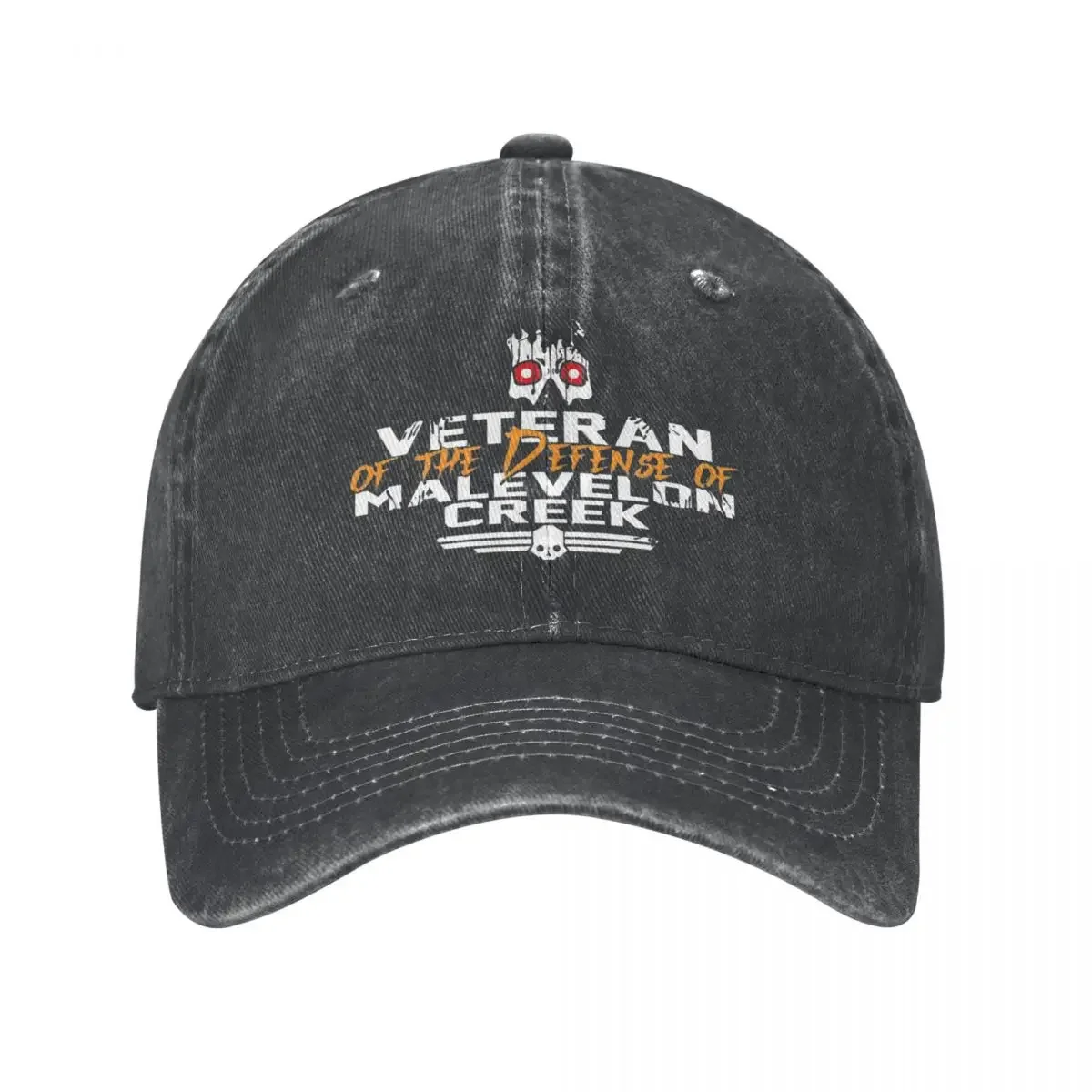 Helldivers 2 Malevelon Creek Veteran Game Trucker Hat Accessories Vintage Distressed Denim Headwear For Unisex Style Adjustable