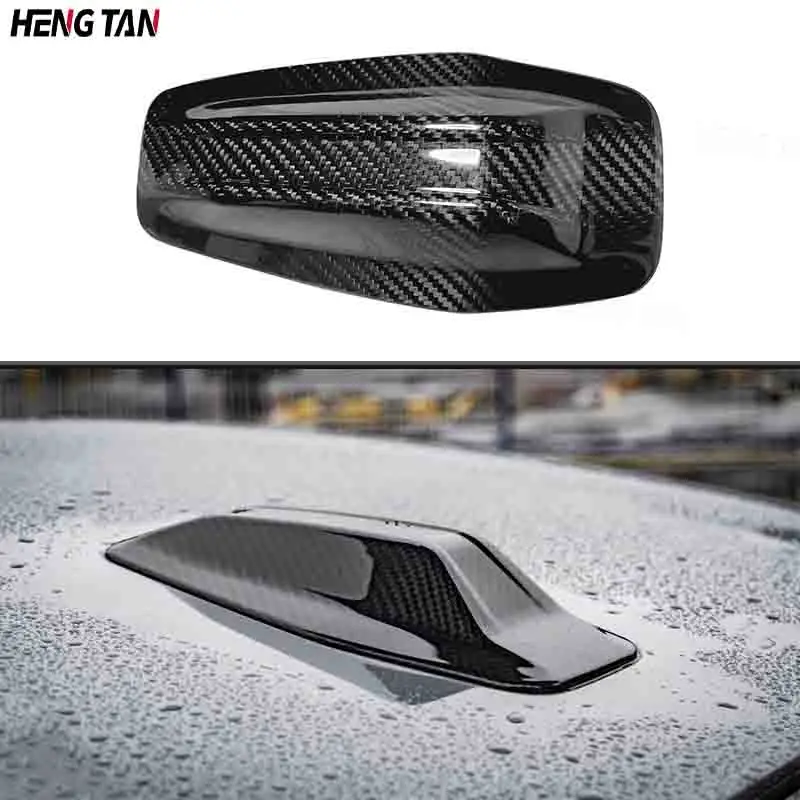 Carbon Fiber Antenna Cover Shark Fin Signal Cover Decorative For BMW 4 5 7 Series G26 G60 G68 U11 U12 X1 X2 Upgrade Body kit