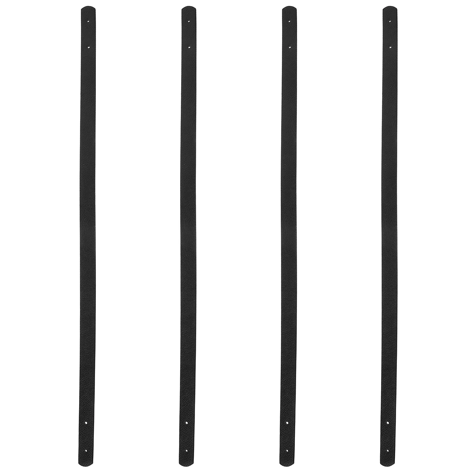 

4Pcs Detachable PU Bag Shoulder Strap Adjustable Replacement Crossbody Strap Fashion Purse Chain Handle for Handbags Clutches