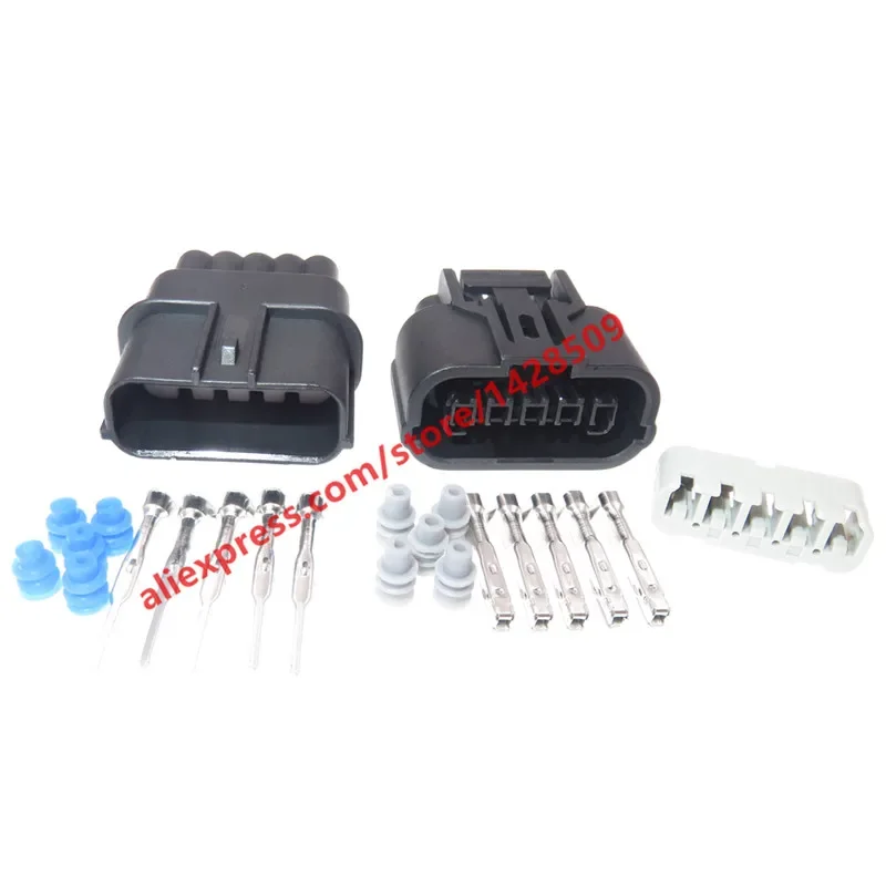 1 Set 5 Pin 6189-1081 Female Male 1.2mm Auto Waterproof Connector Plug Auto Oxygen Sensor Plug For Sumitomo Truck