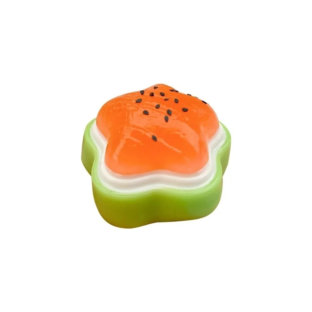 Cat Paw Watermelon Stress Reliever​​ Cream Slime Slow Rebound Anti-stress Squeeze Squeezable Decompression