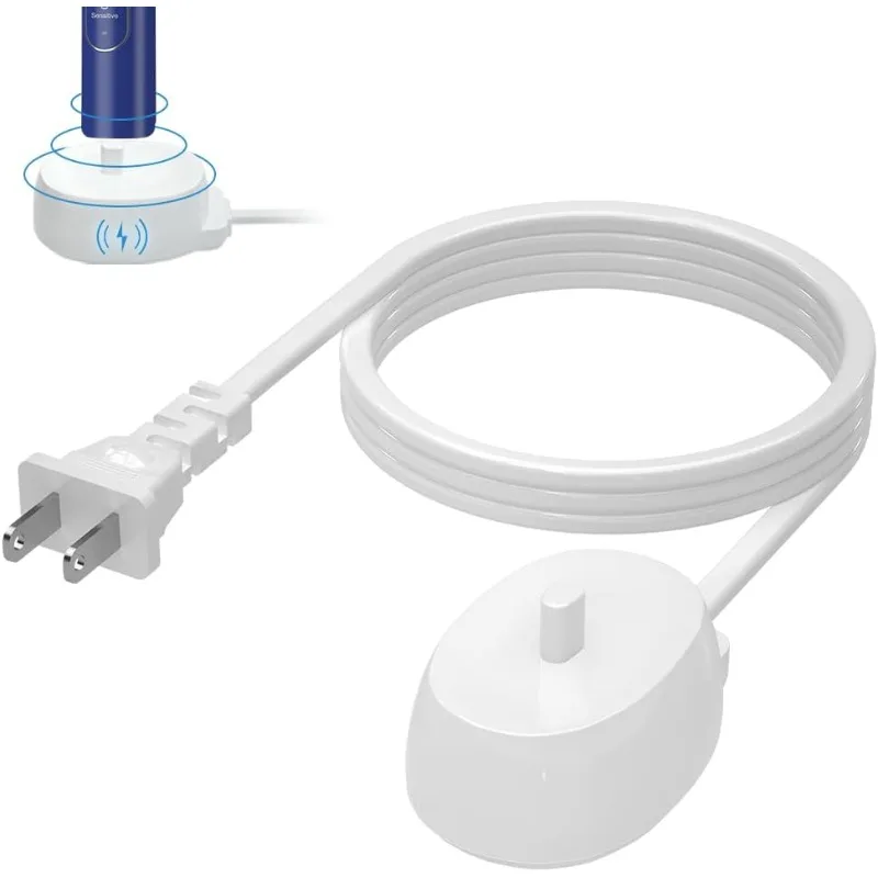For Oral B Electric Toothbrush IO Series 1000/2000/2500/3000 3757 Waterproof Inductive Charging Base Charger Base 110-220V Plug