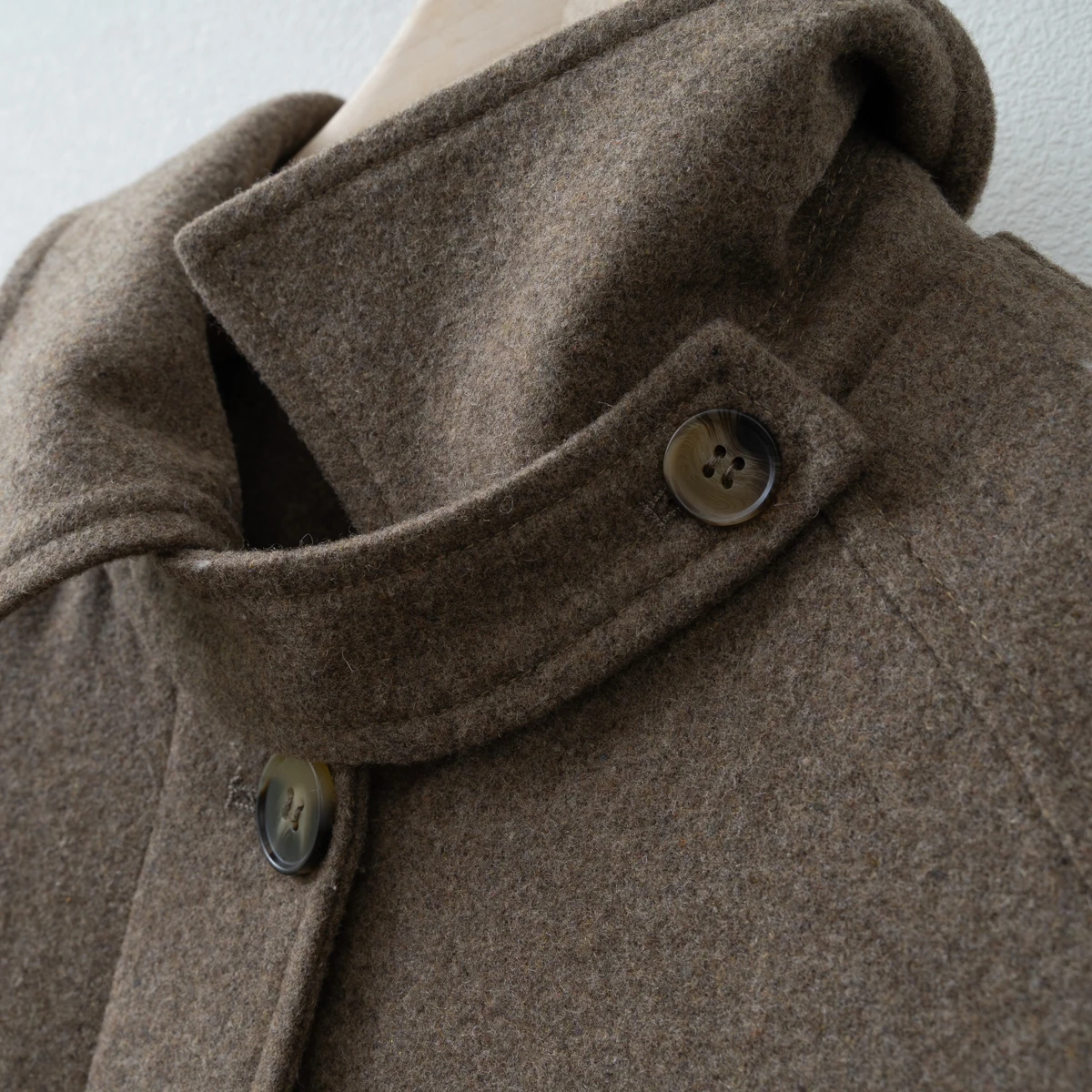 Women's Spring Wool Maxi Coat - Long Overcoat