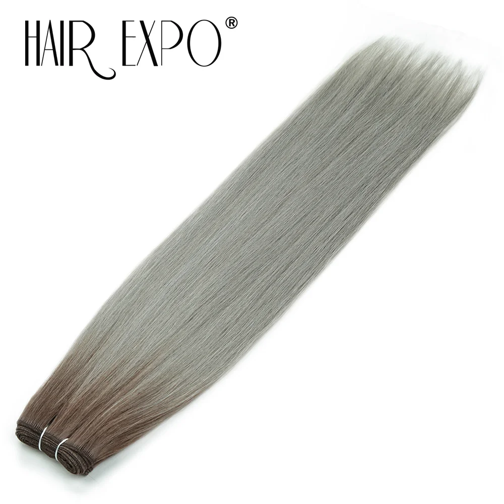26" Bio Glattes Haar Bundles Natürliche Weiche Hitzebeständige Faser Synthetische Faser Haarverlängerungen Protein Glattes Haar Weben – Detail 23
