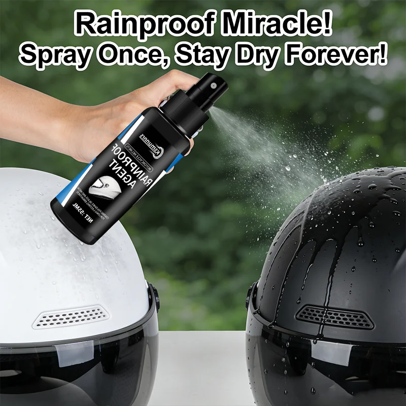 

Motorcycle for Rain Repellent And Anti Fog Spray for Helmet Mirrors Motorcycle Electric Bike And Car Windshield Water Repellent