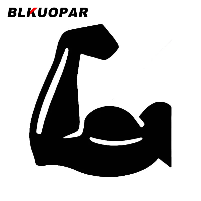 

BLKUOPAR Strong Muscles Decals Bumper Refrigerator Vinyl Car Stickers Campervan Funny Waterproof Motocycle Helmet Scratch-Proof