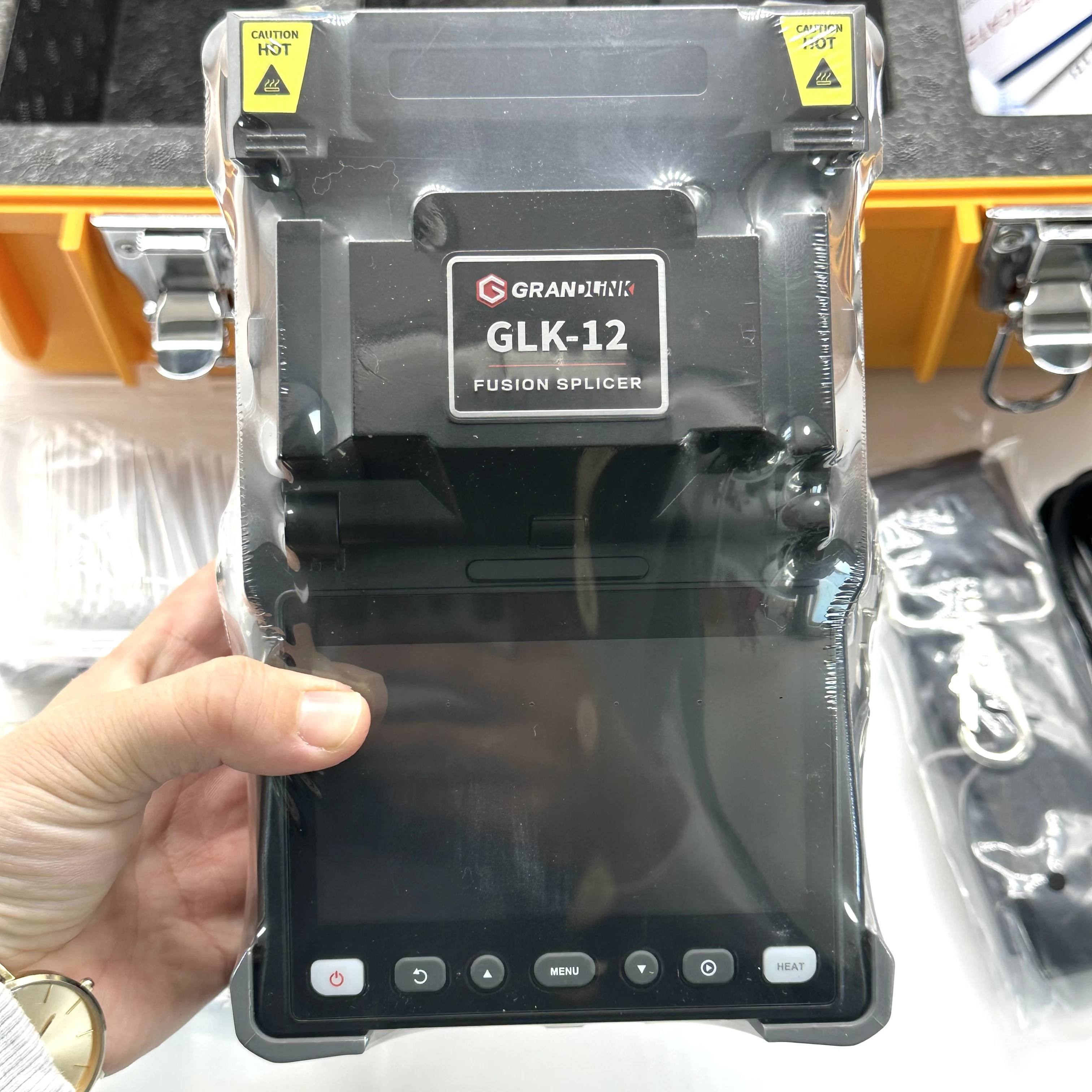 FTTH GRAND LINK GLK12 Fiber fusion splicer fully automatic hot