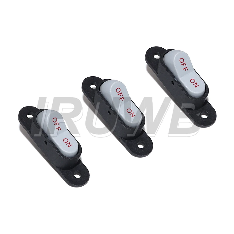 2Pin 250V 6A AC AMP 125V 10A Light ON/OFF Boat Button Switch Electric Wok Home Start Switch