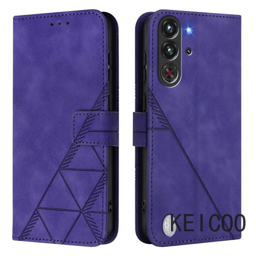 

Модный чехол-подставка для телефона ZTE Nubia Red Magic 10 Pro Plus 5G с магнитной застежкой, откидная крышка, слот для карты, чехол для телефона с защитой от падения